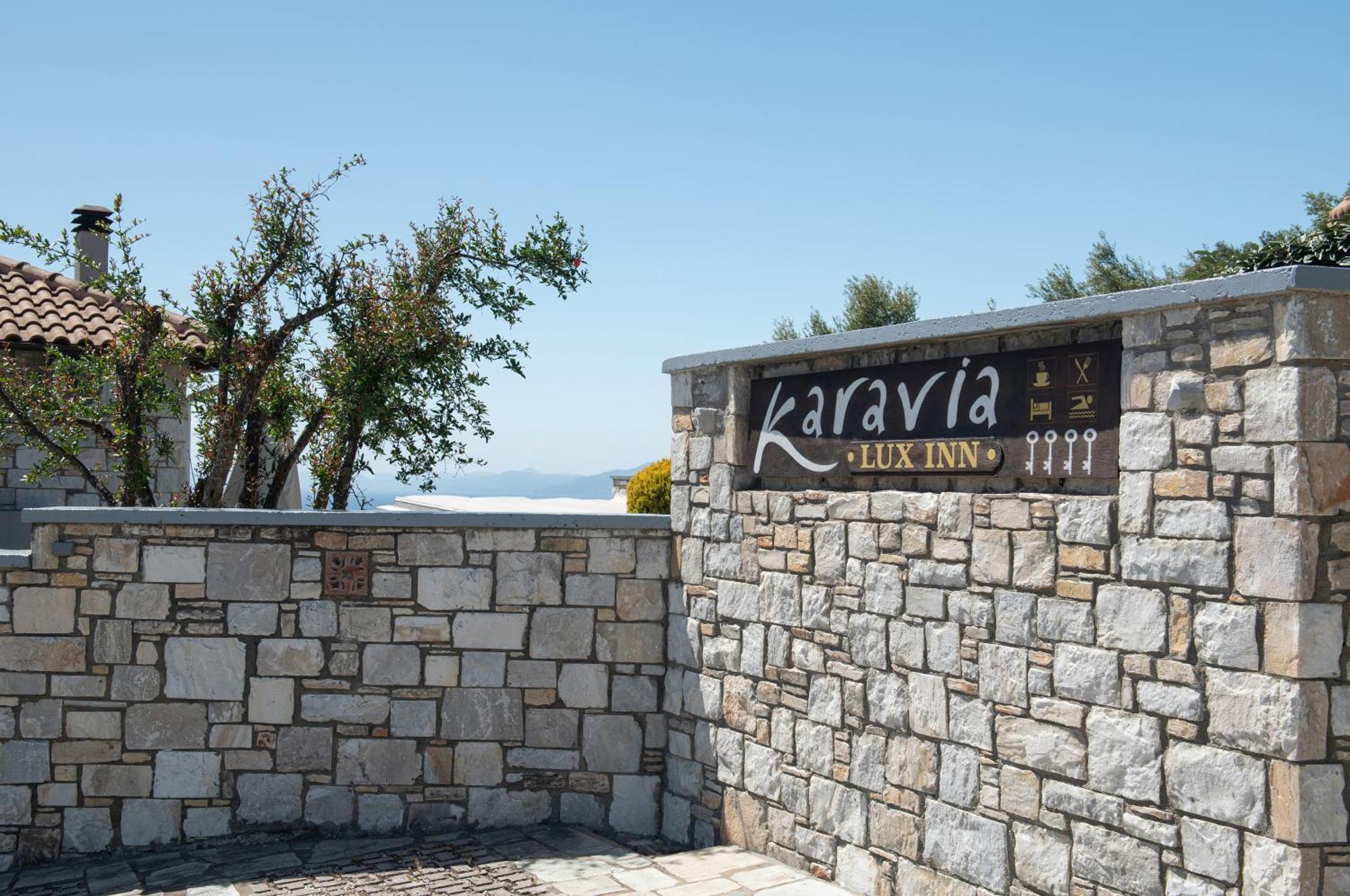 Karavia Lux Inn Afissos Bagian luar foto