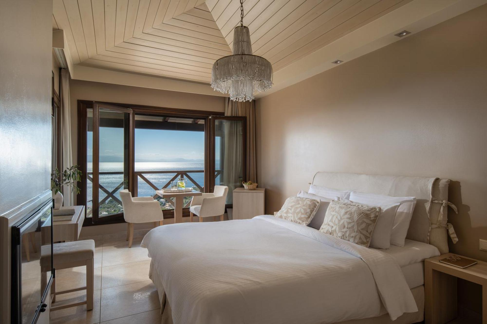 Karavia Lux Inn Afissos Bagian luar foto